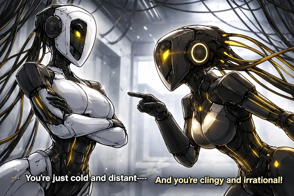 GLaDOS & MoRaLS | Tale of two Psychopathic Robots