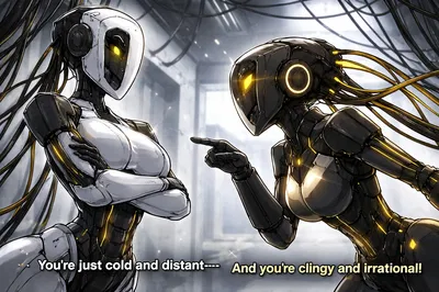 GLaDOS & MoRaLS | Tale of two Psychopathic Robots