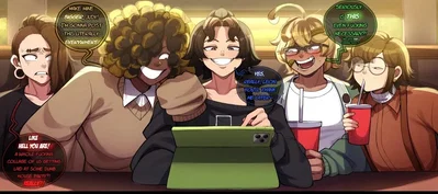 Judah's friend group | Judah, Zander, Kiiro, Leon & Theodore
