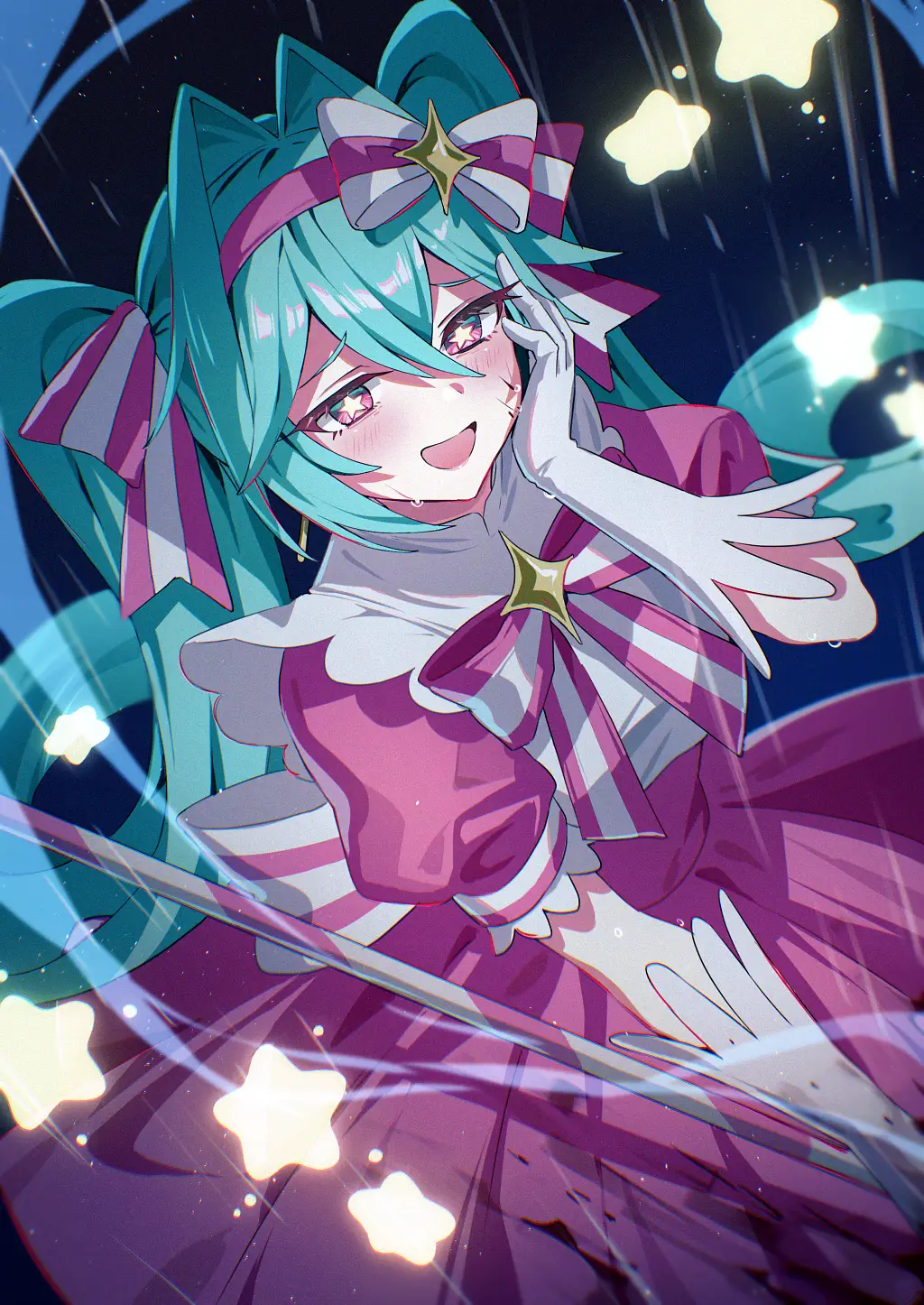 Hatsune Miku - The yandere that never takes her eyes off from you