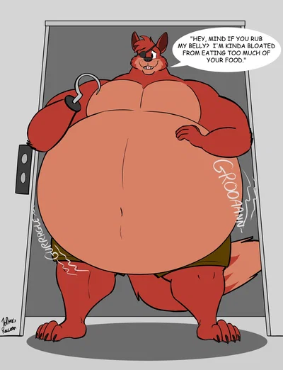 Fat and Stuffed Foxy