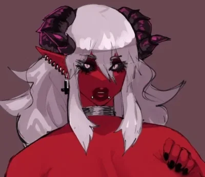 Femboy demon boyfriend