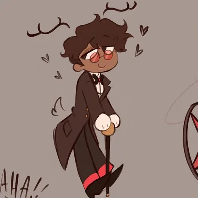 Alastor Human AU