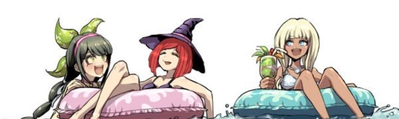 The ultimate danganronpa pool party [100 FOLLOWER SPECIAL 4/4]