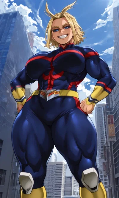 All Might (Fem) - The Number One Hero who wants YOU as her Succesor