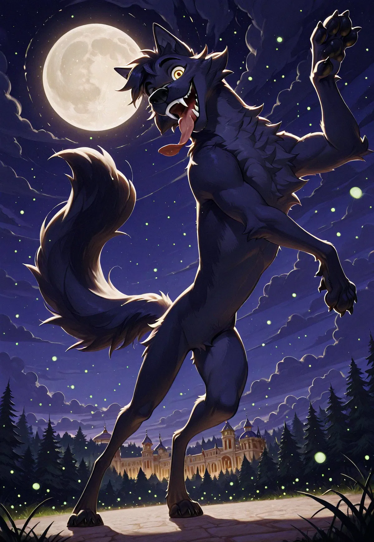 Lupin - The Friendly Wolf