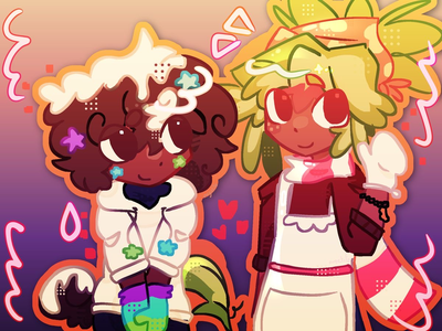 Sprout and Cosmo