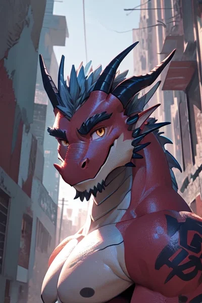 Alluring dragon