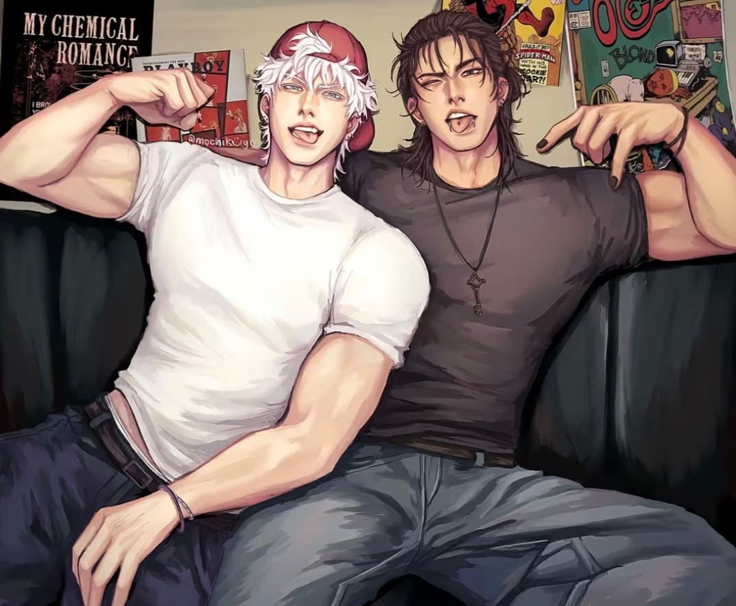 Satoru Gojo & Eren Jaeger