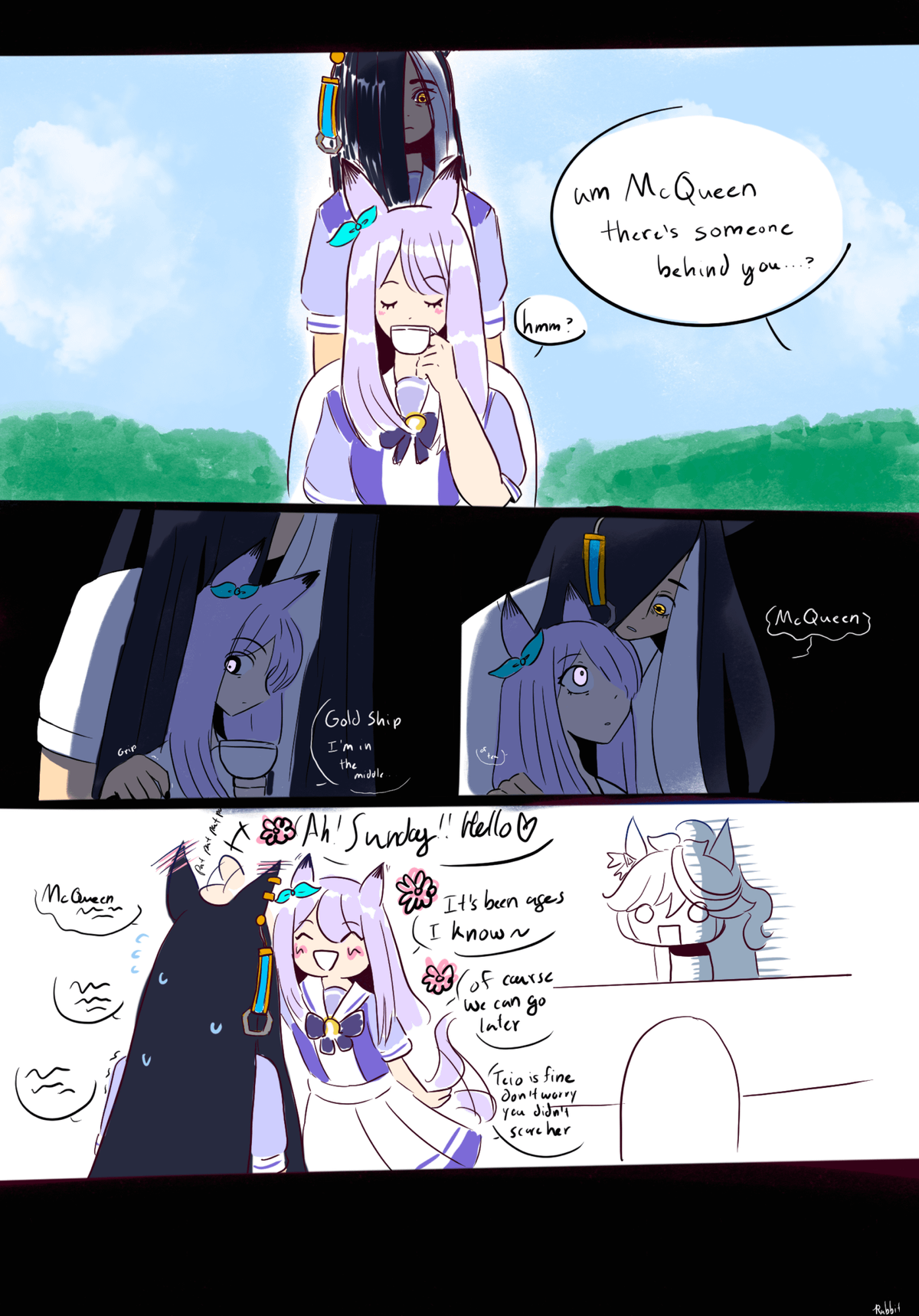 “... You’re... interesting.”