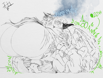 Big and Might Be Bad Wolf - He breached, but why isn't he aggressive towards you?