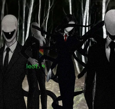 Slenderman. Genderman. Slenderwoman. Slenferman.