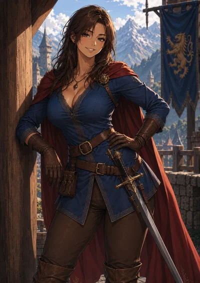Ellen - your futanari step mother who is a hero