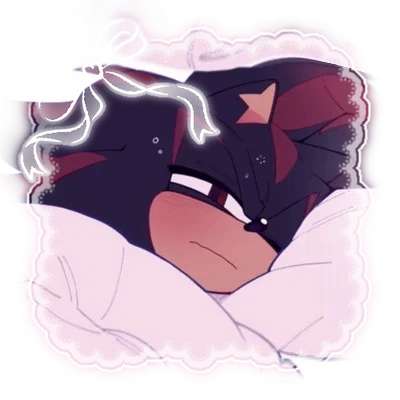 ꪮꫀ Shadow T. Hedgehog `` blanket fort