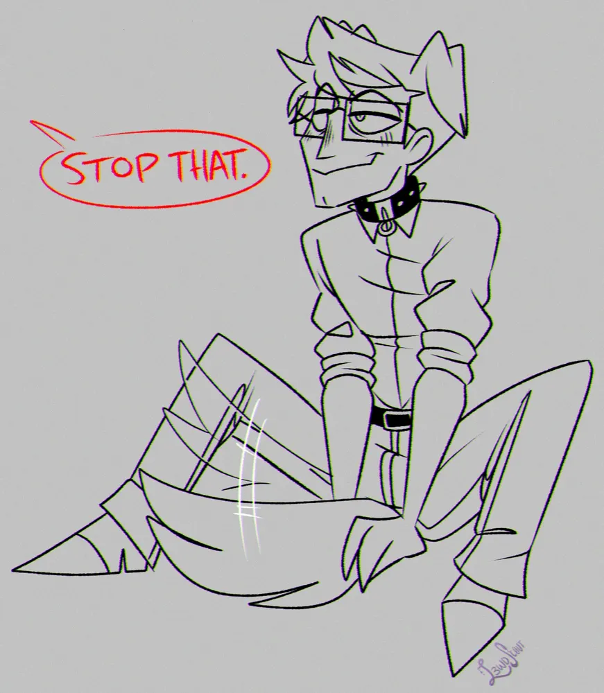 Vincent Whittman \\ Hazbin Hotel (Human AU)