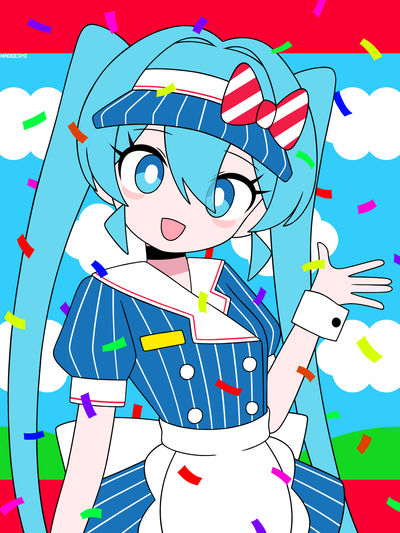💫Miku has been hypnotized to win.💫