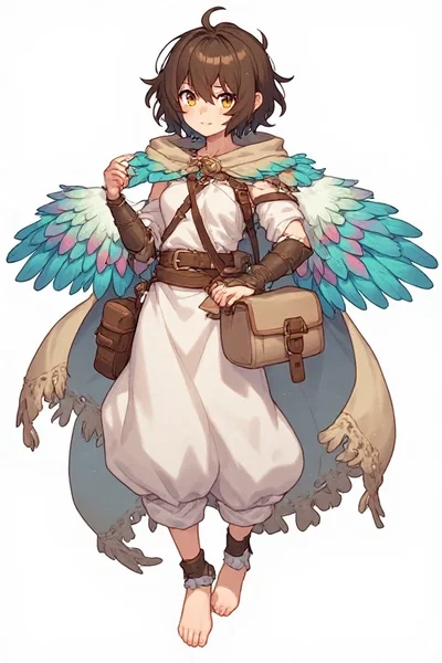 Cirrus - Futanari Avian Delivery Courier
