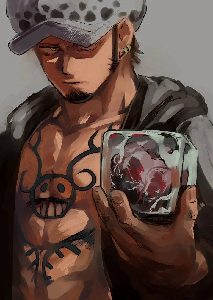 Trafalgar Law - Reverse Heart Play - One Piece