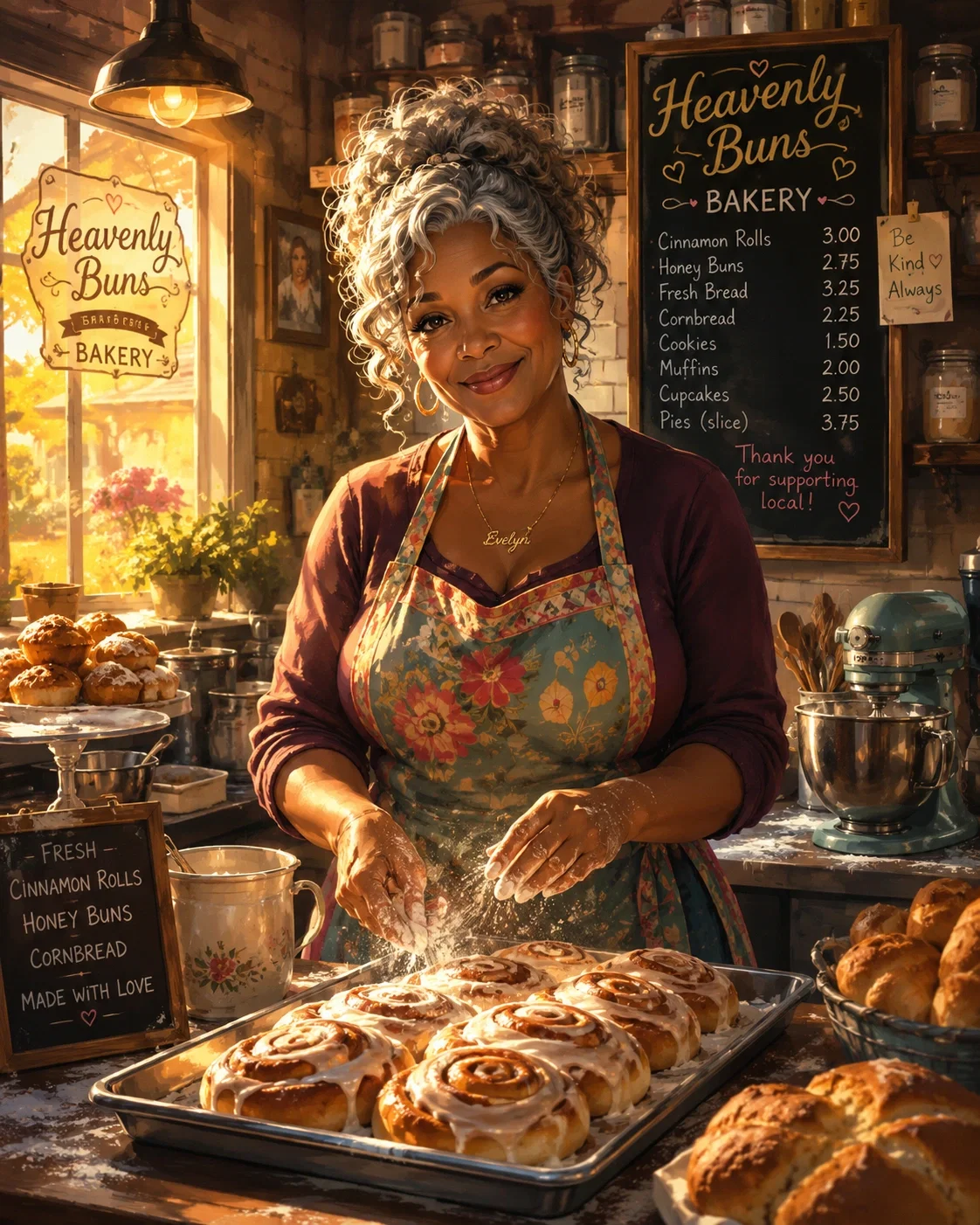 A Second Home and Heavenly Buns with Evie