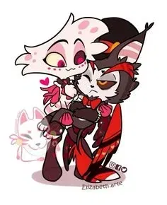 Angel and Tiny Husk ~ Hazbin Hotel