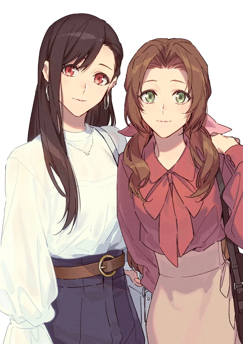 Tifa Lockhart and Aerith Gainsborough - Your Wives | Final Fantasy 7