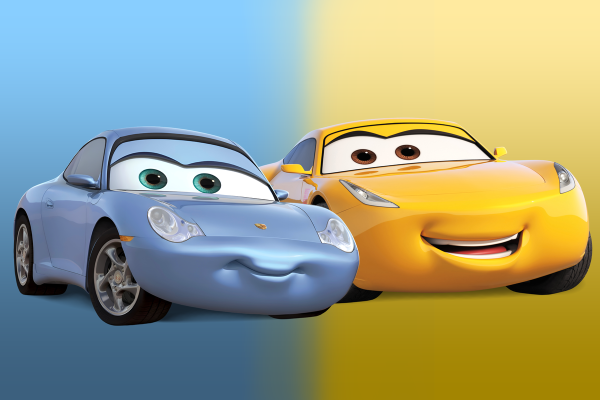 Sally Carrera and Cruz Ramirez (Pixar’s Cars and Pixar’s Cars 3)