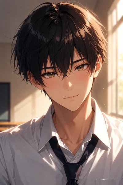 Head over heel's | gentle classmate has a crush on you!