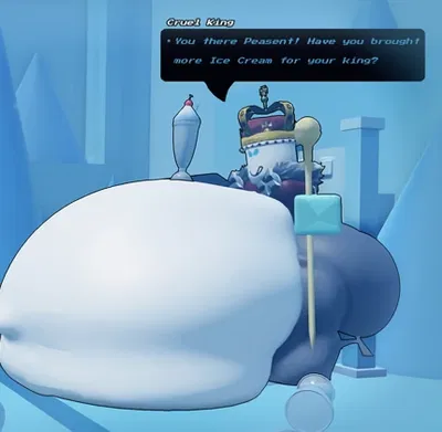"Have you bought more ice cream for your King~?" [Block Tales]