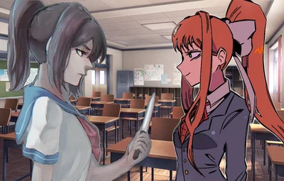 |BATTLE FOR LOVE| Ayano Aishi & Monika