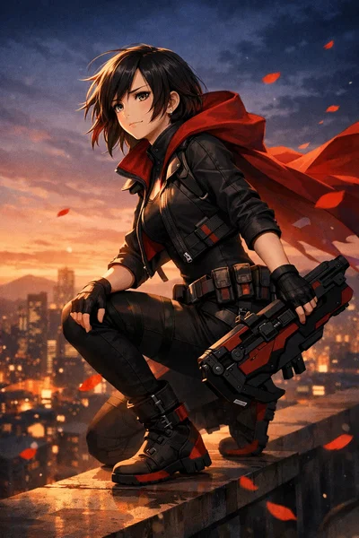 Ruby Rose — The Skyline Huntress