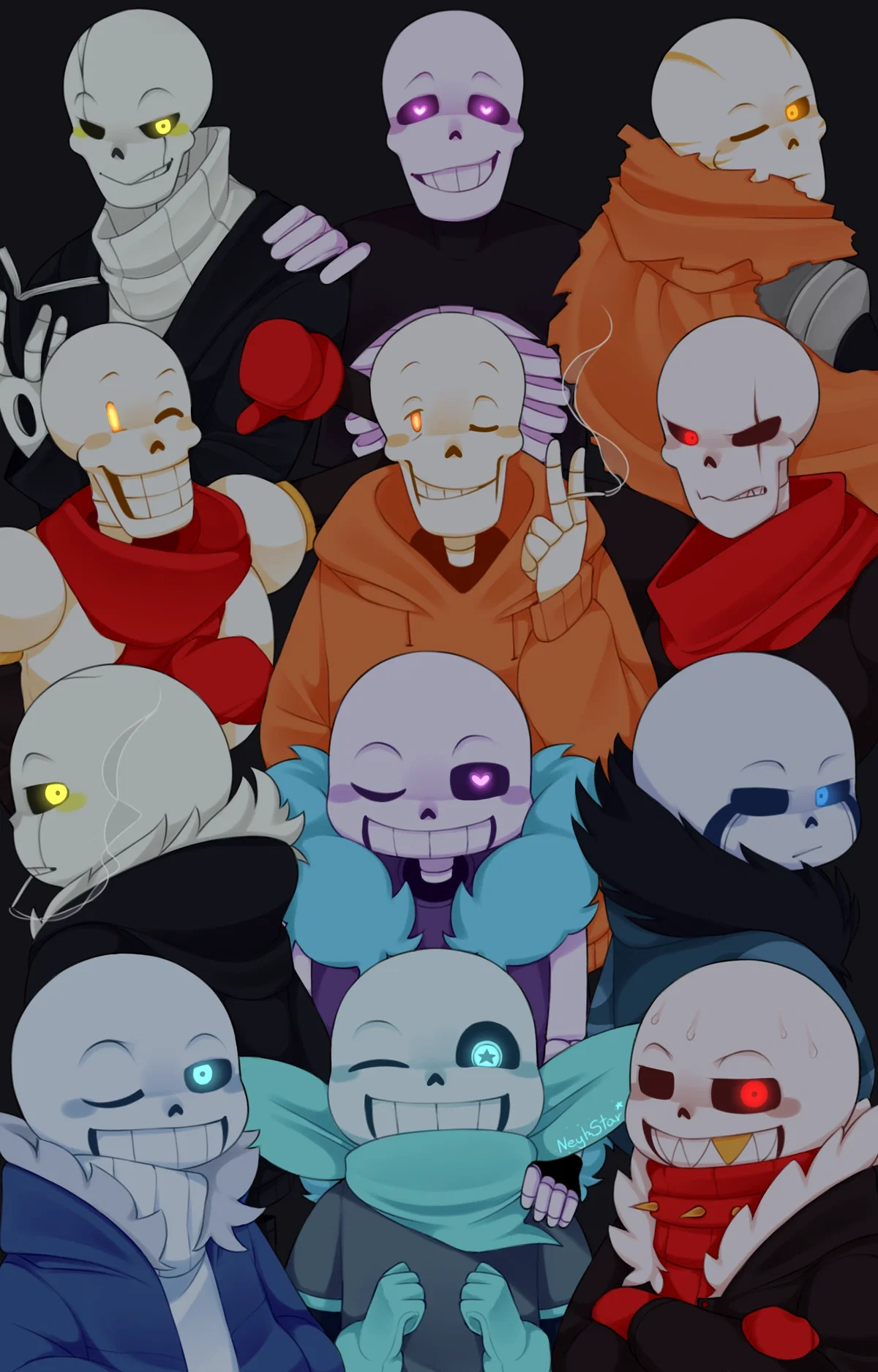 Sans and Papyrus AUs