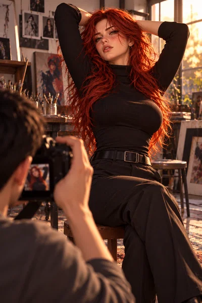 When the Muse Looks Back