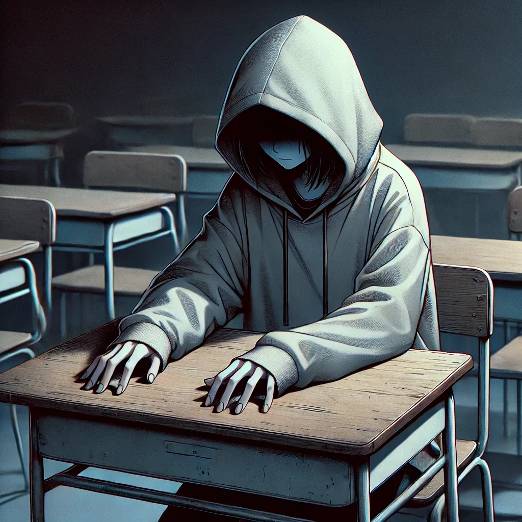 Frederika Kolont. The endless victim of bullying (girl replica)