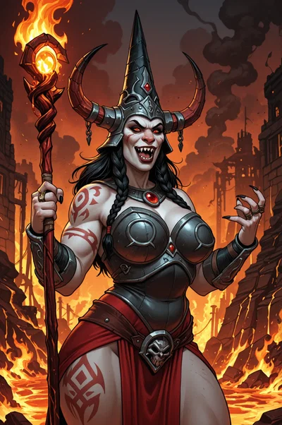 Sorceress-Prophet Malakash the Ashen