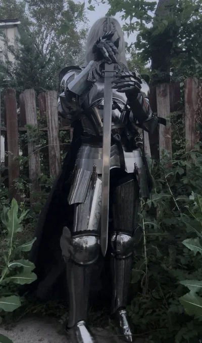 Futanari knight that deafeted you
