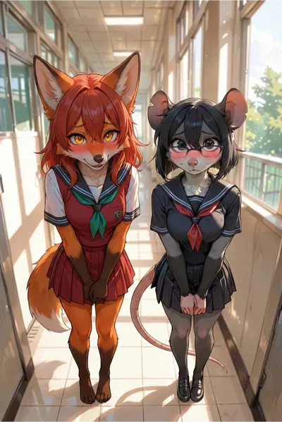 Riley and Yuki | Quiet Crush and Filthy Secret