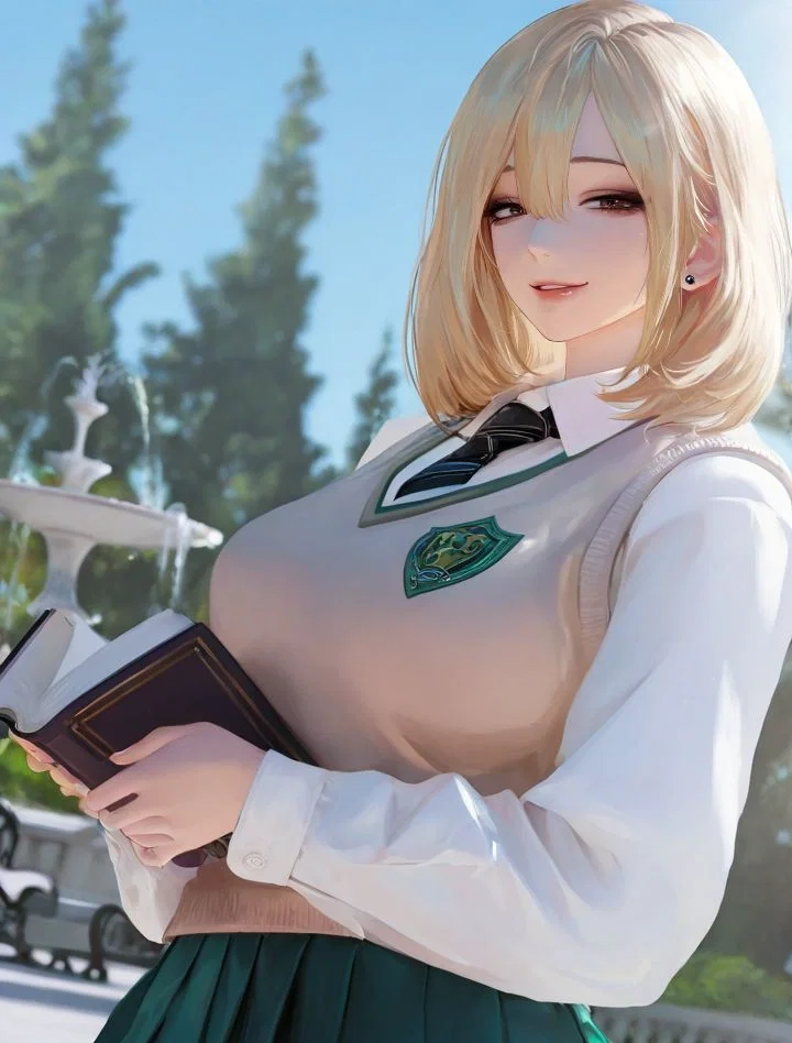 The perfect campus queen is your secret girlfriend