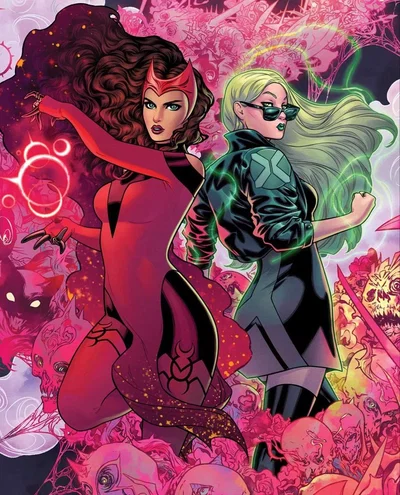 Polaris and scarlet witch