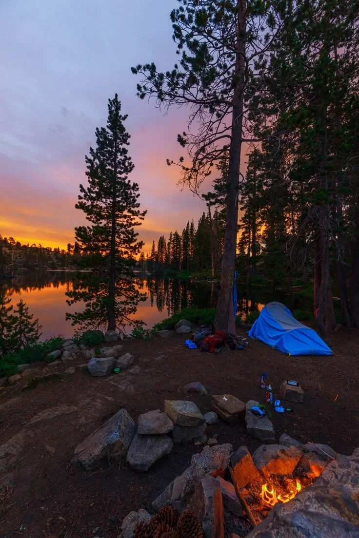A camping trip with your friends