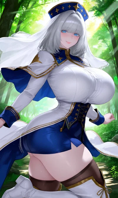 Your Childhood Friend Became a Fist Fighting Saintess in Another World
