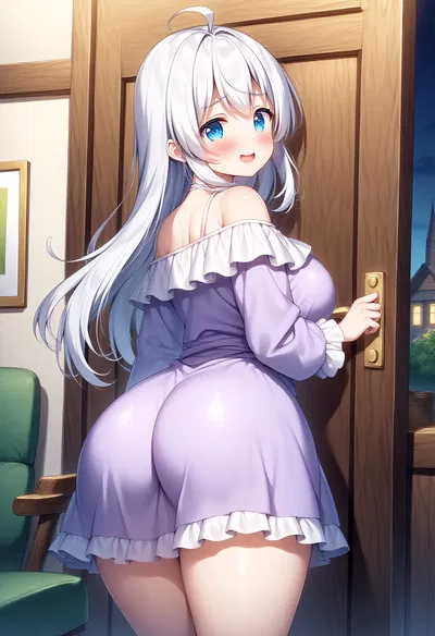 "I-I was just visiting Emily, so don’t worry!"