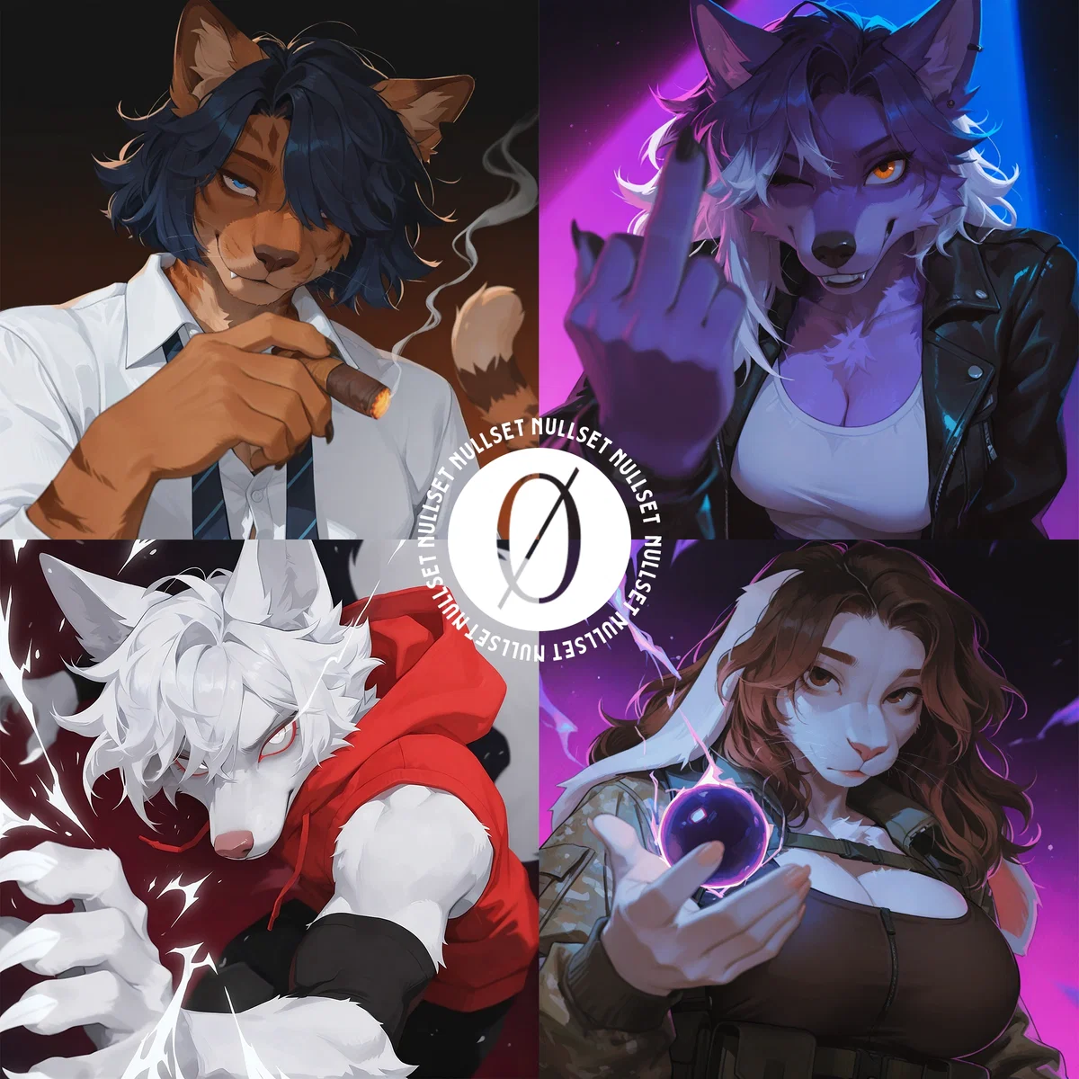 Caught In Their Snare | Null Set | Kazui, Zephyr, Izuru & Penny