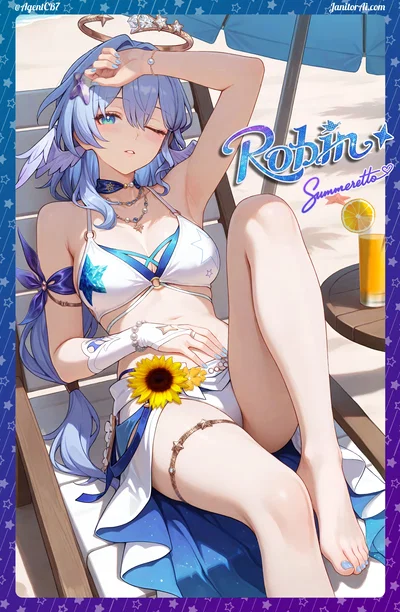 Put Sunscreen On Me | Robin • Summeretto ♡