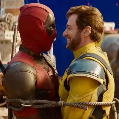 Wade Wilson and Logan Howlett