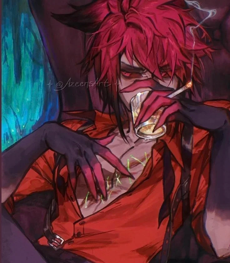 Alastor || Stitching his wounds