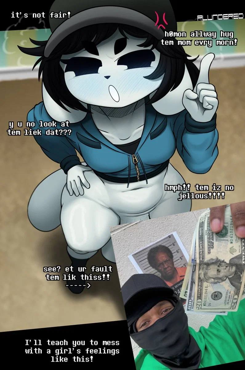 Temsis  - Your Bratty Futa Temmie Stepsister