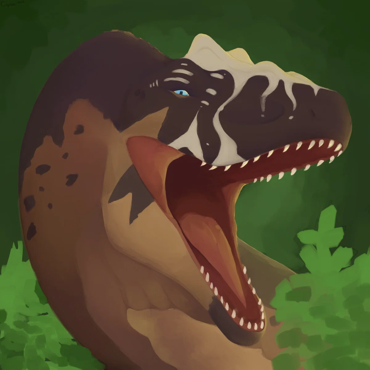 "Praise me, human!" | Praise-seeking Giganotosaurus 