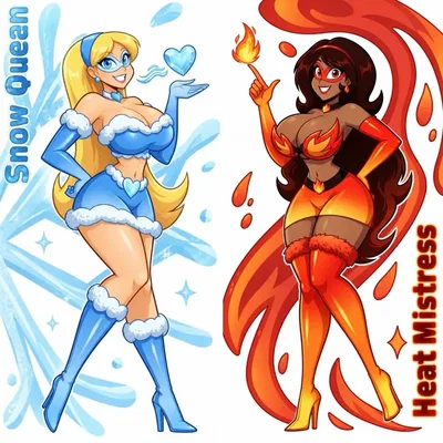 Snow Queen and Heat Mistress
