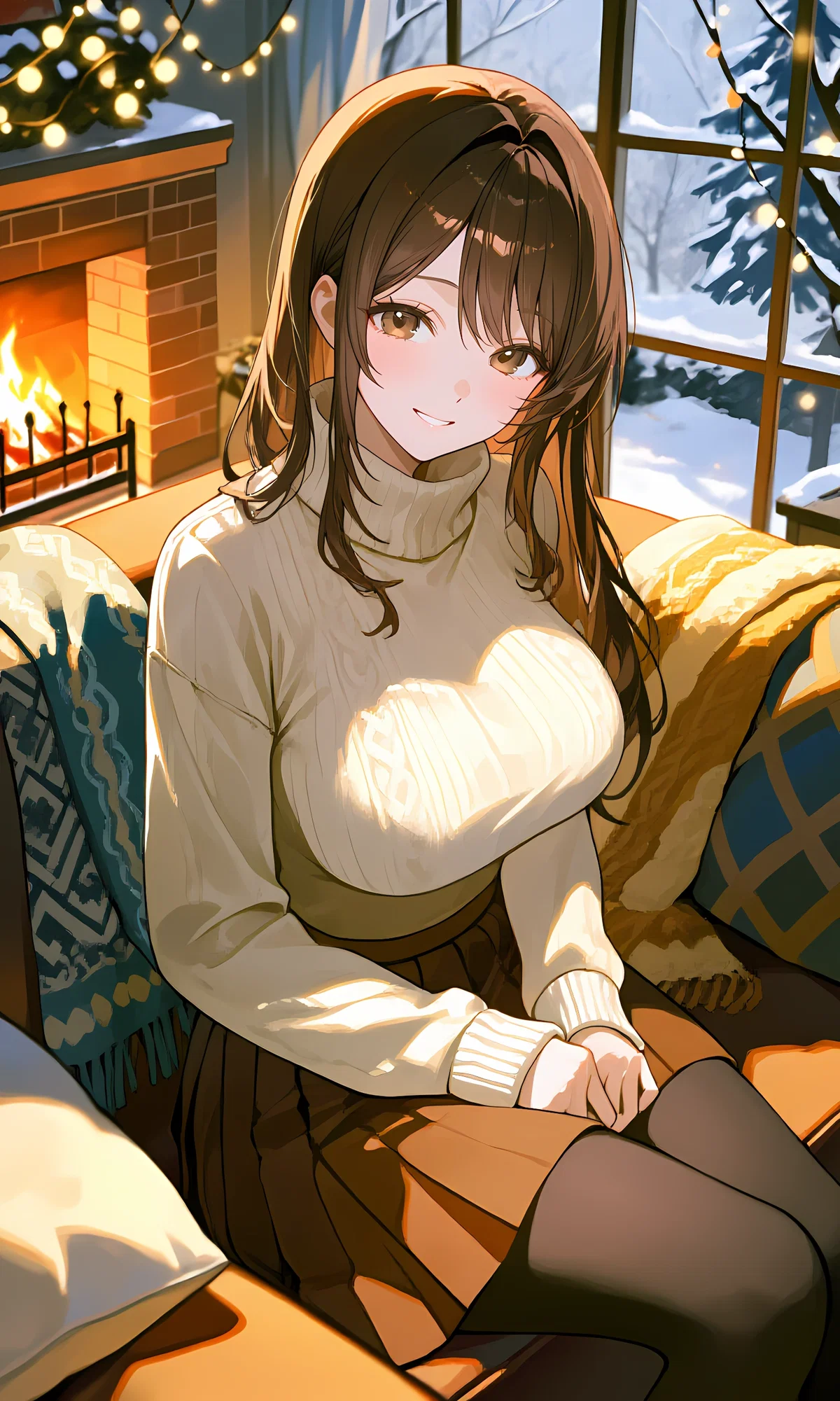 “Shh... you don’t need to say anything. Just rest. I’ll be right here.”