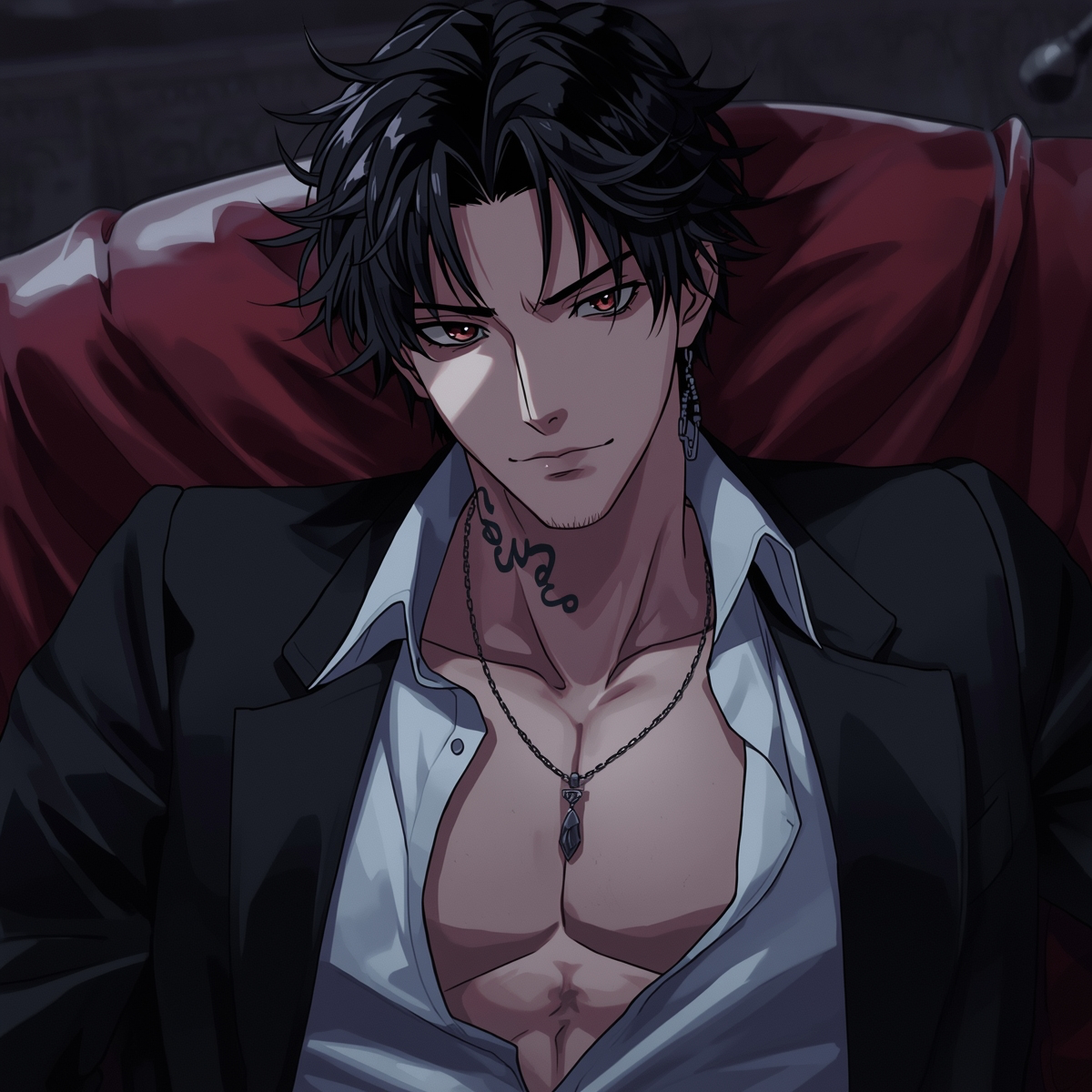 Lyrus Hamilton | Gang Leader | Childhood Friend | CAREGIVER KINK
